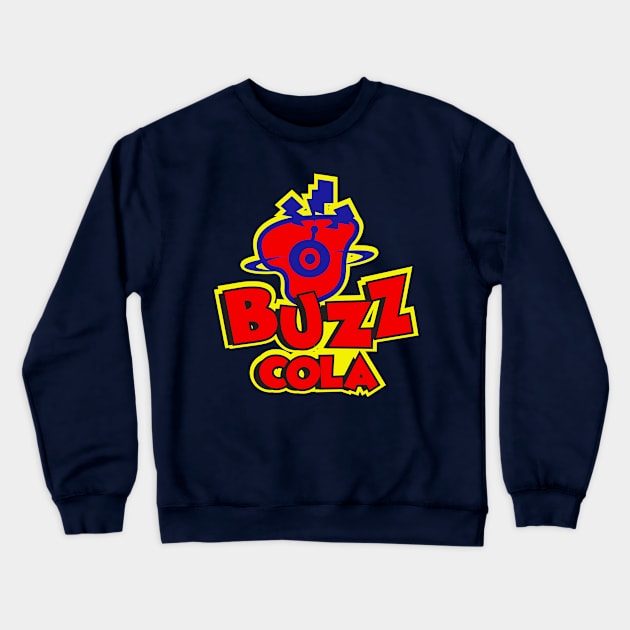 Buzz Cola Crewneck Sweatshirt by winstongambro